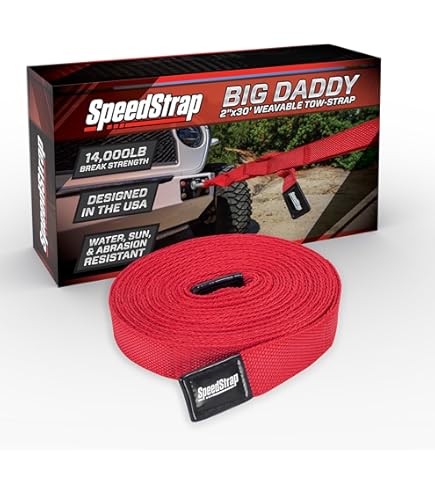 Amazon.com: SpeedStrap SuperStrap Weavable Recovery Tow
